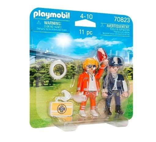 Playmobil duo balenie lekár a policajtka