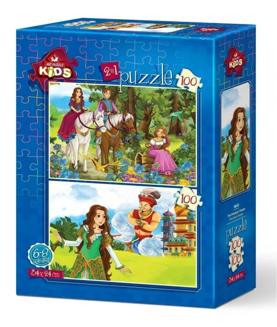 Puzzle Princeznin sen 2x100 dielikov