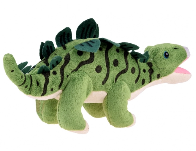 Plyšový dinosaurus stegosaurus zelený 30 cm