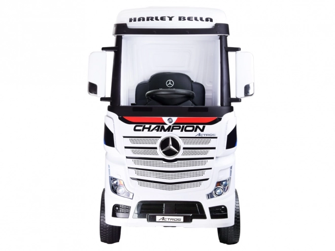 Elektrické auto TIR Mercedes Benz Actros – Biela
