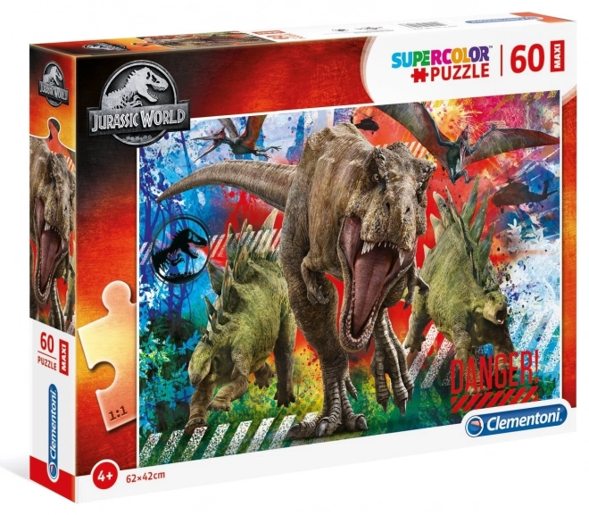 Puzzle Maxi Super Kolor Jurassic World