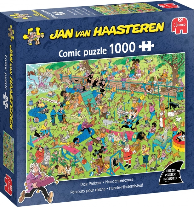 Puzzle Jan van Haasteren Psí park 1000 dielikov