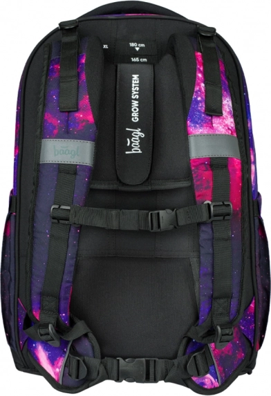 Set Baagl Galaxy: ruksak, peračník, vrecko, športová taška
