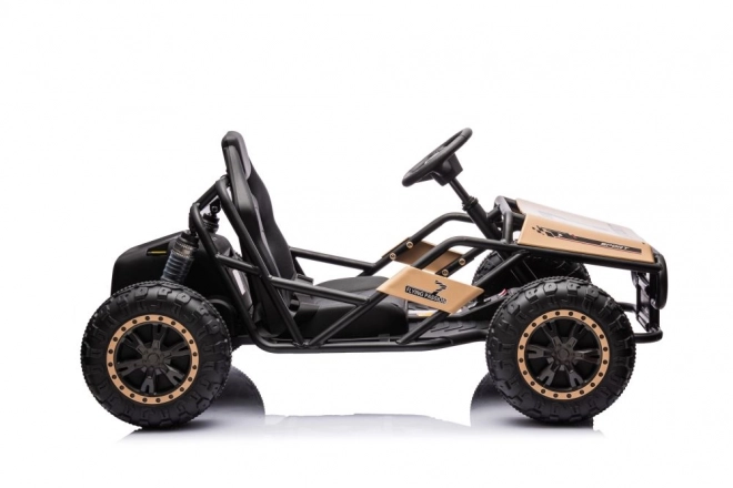 Auto na batérie Buggy Khaki 24V