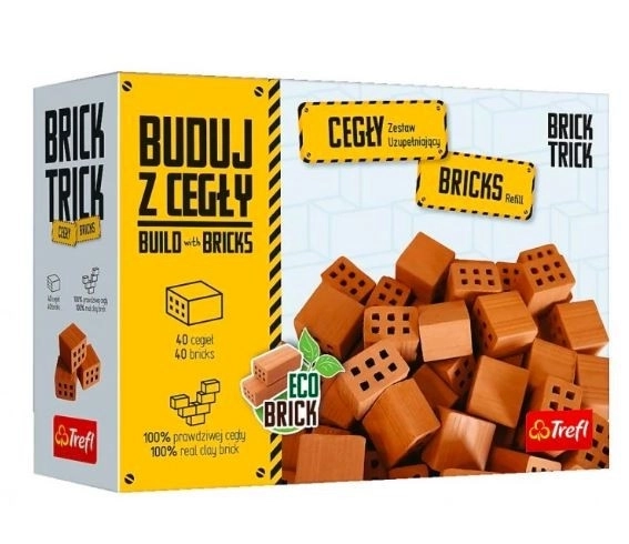 Doplnková sada tehál Brick Trick polovice 40 ks