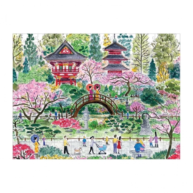 Puzzle Japonská čajová záhrada - 300 dielikov