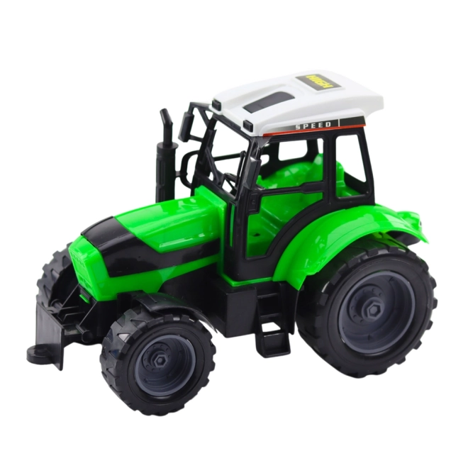 Veľký traktor s diskovým kypričom