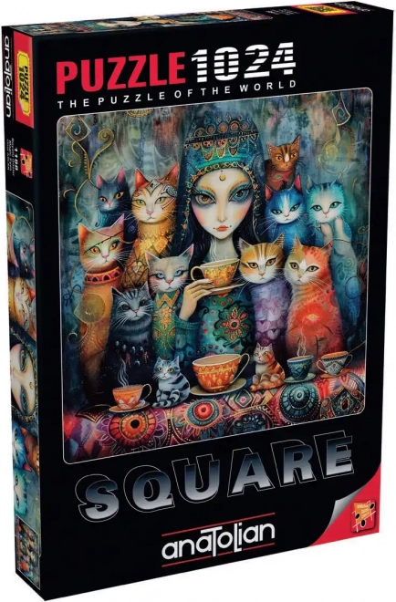 Štvorcové puzzle Magické oči 1024 dielov