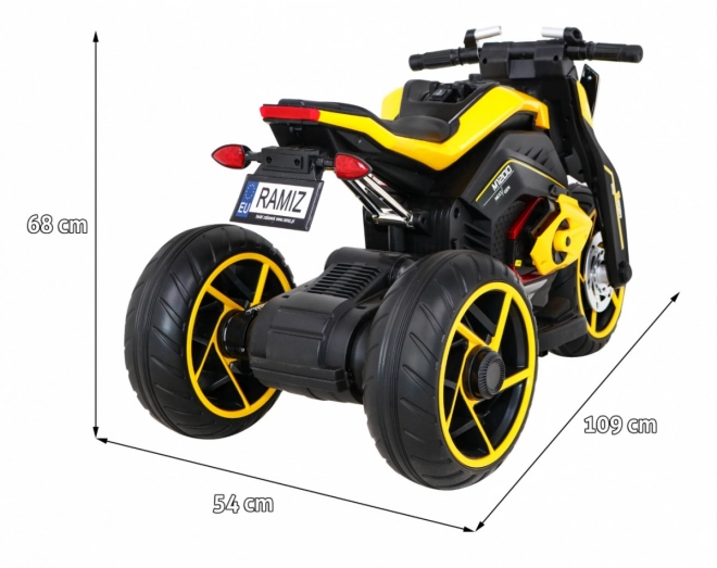 Motor na Akumulátor Žltý Future