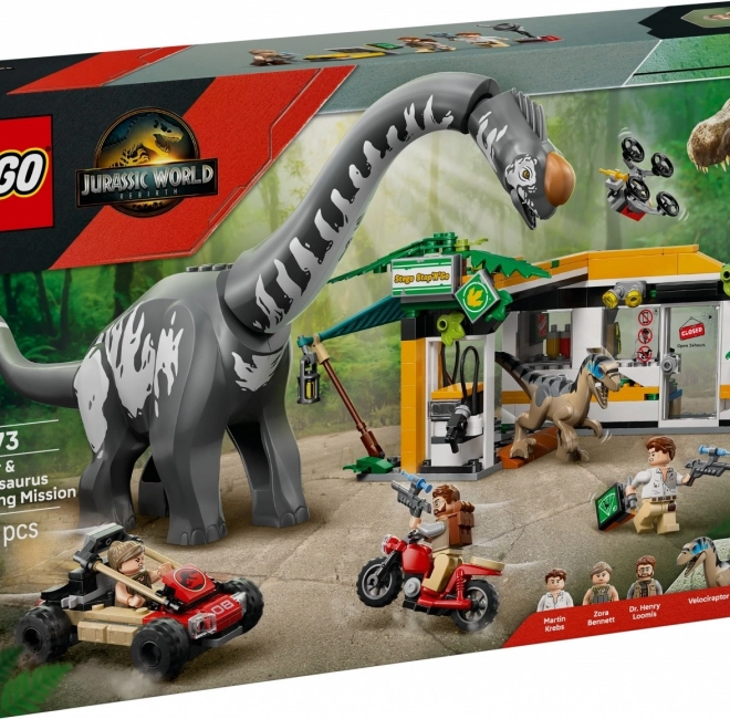 LEGO Jurský svet Na stope titanosaura a raptora