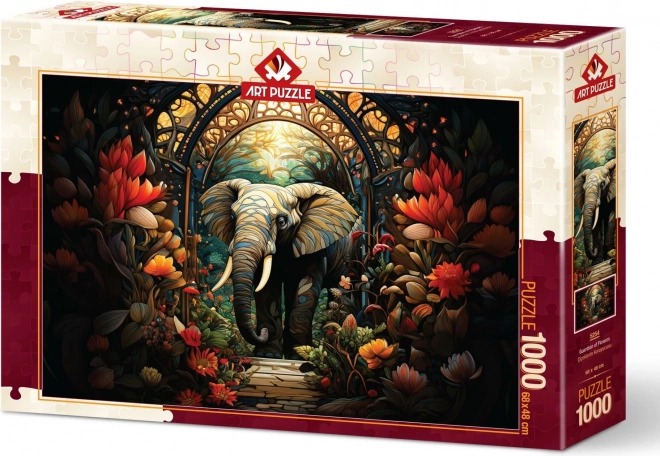 Puzzle Strážca kvetín 1000 dielikov