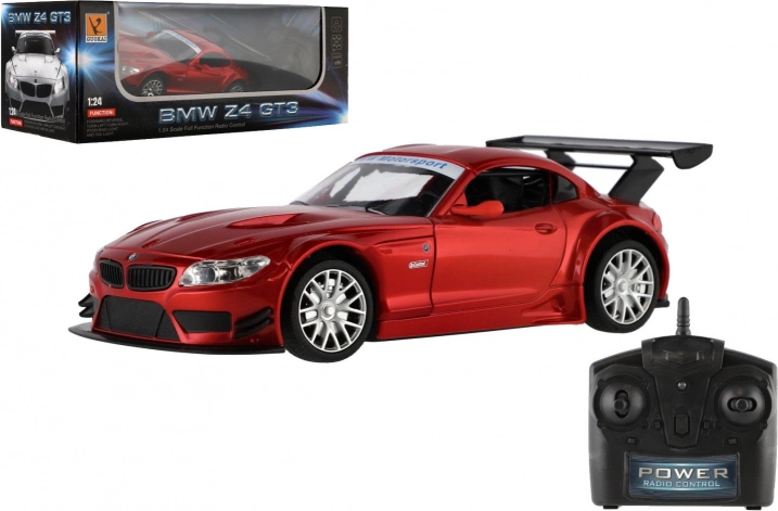 rc auto bmw z4 gt3 1:24 so svetlami a 2,4 ghz