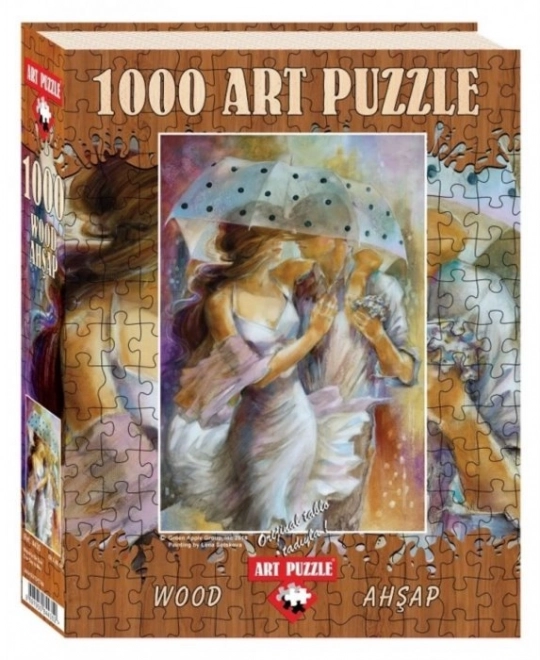 Drevené puzzle Jeden deň v máji 1000 dielikov