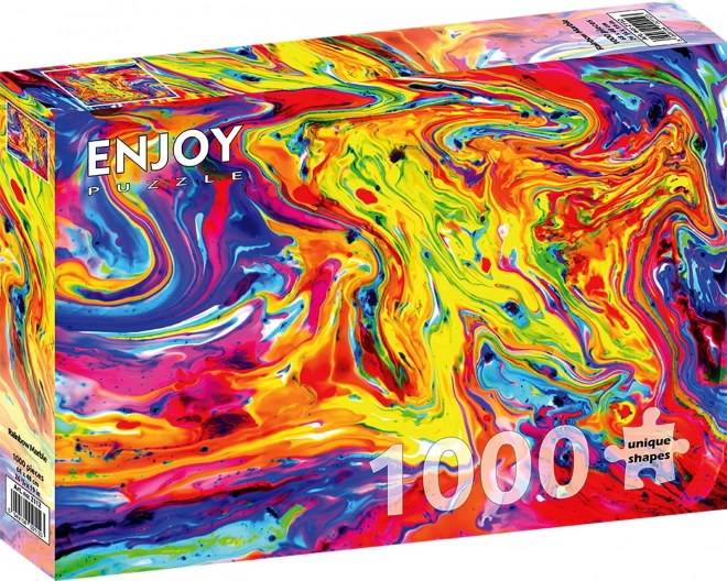 Užite si Dúhový mramor Puzzle 1000 dielikov