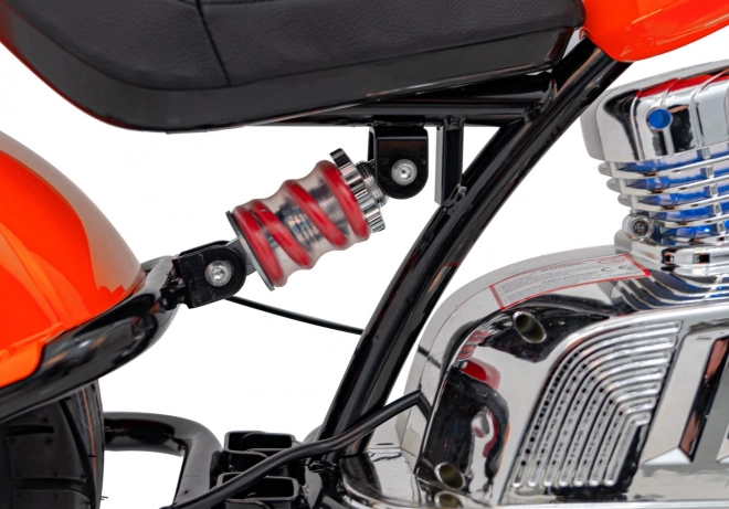 Motocykel Chopper Warrior Orange