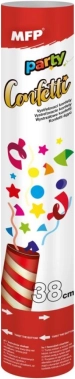Vystreľovacie papierové konfety 38 cm