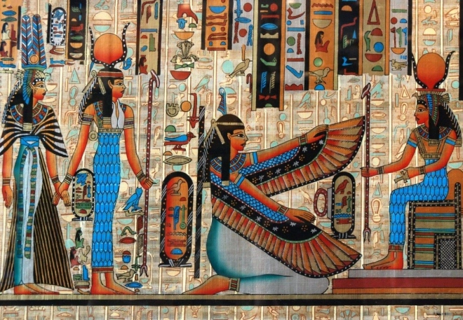 Hádanka Papyrus a Hieroglyfy - 1000 Dielov