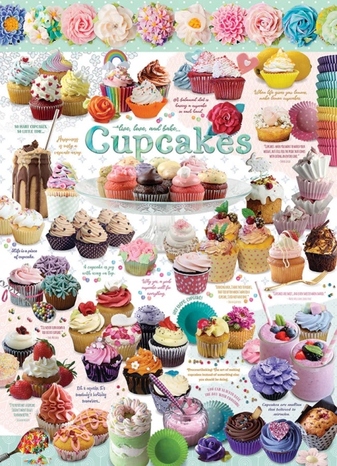 Puzzle Čas na cupcake 1000 dielikov