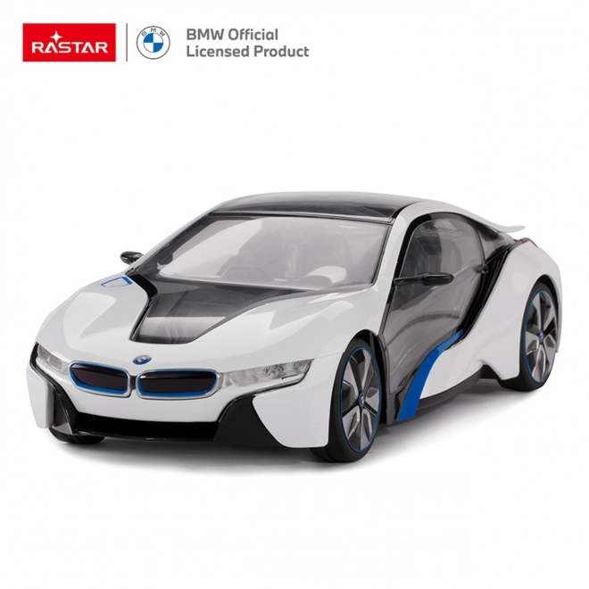 Záhradné auto BMW I8 RASTAR na diaľkové ovládanie 1:14