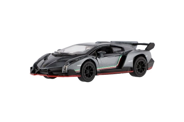 Auto Lamborghini Veneno kov/plast na spätné natiahnutie