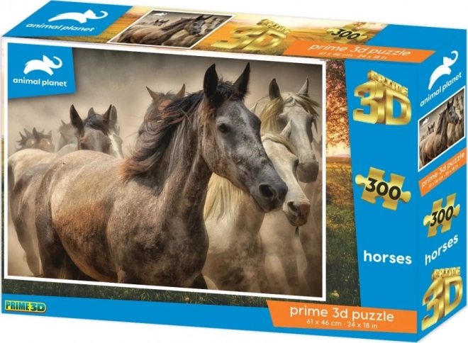 Puzzle zvieracia planéta Kone 3D