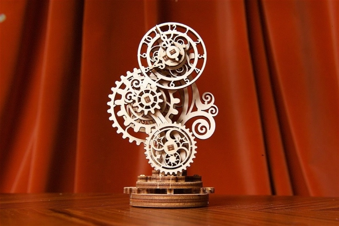 Ugears 3D drevené mechanické puzzle Steampunkové hodiny