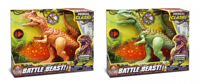 Primal Clash! bojujúci dinosaurus 21 cm