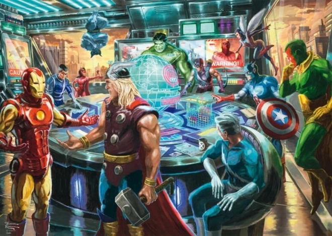 Puzzle SCHMIDT Marvel: Avengers 1000 dielikov