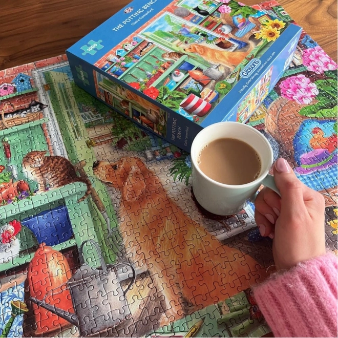Puzzle Záhradní políčky 1000 dielikov