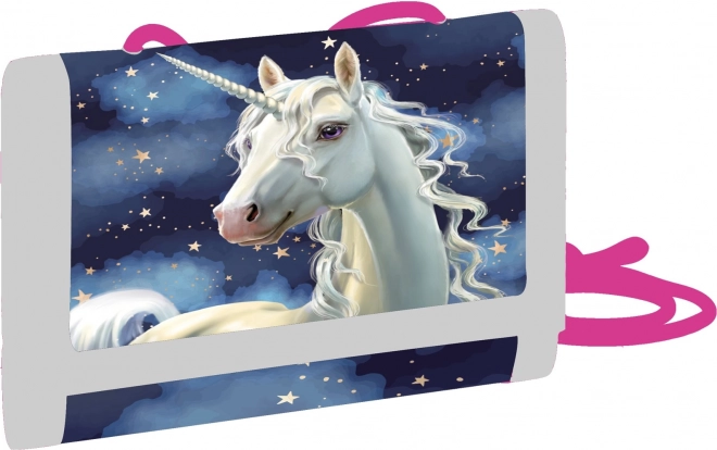 Detská textilná peňaženka Unicorn