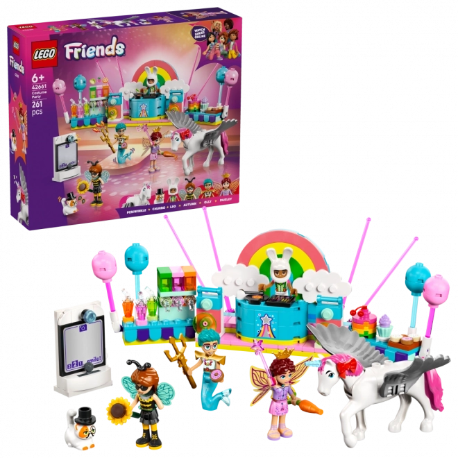 LEGO Friends Kostýmová párty s jednorožcom a vílou