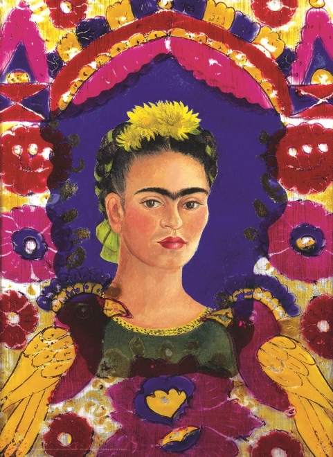 Puzzle Autoportrét Frida Kahlo