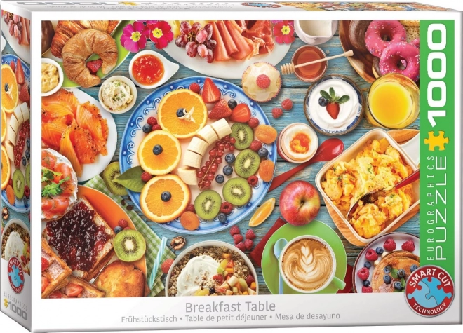 Puzzle Raňajky 1000 dielikov