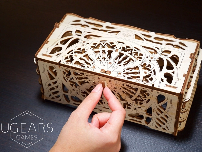 Stojan na karty Ugears 3D puzzle