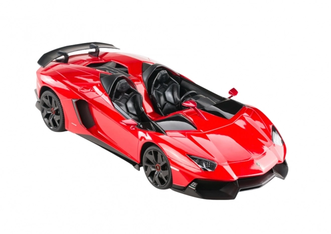 Rastar Diaľkovo ovládaný model Lamborghini Aventador červený kabriolet