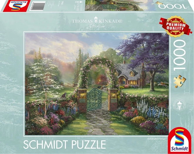 Puzzle Chalúpka s kolibríkmi 1000 dielikov