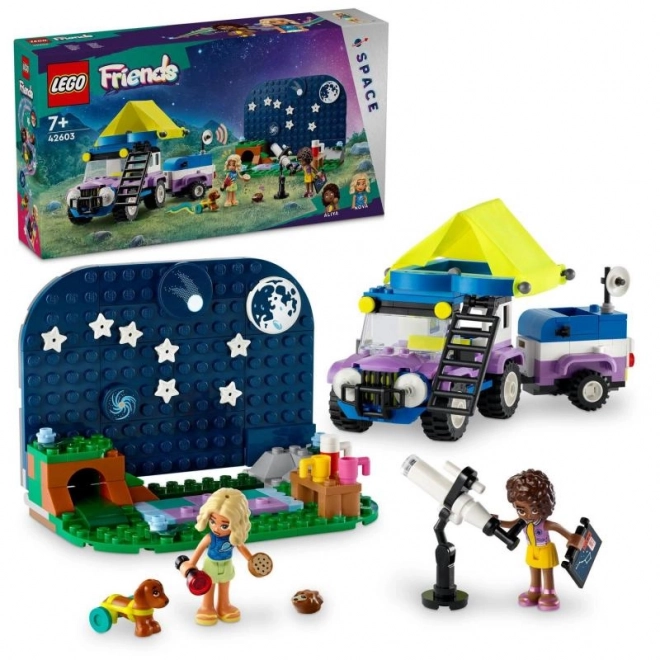 Lego Friends Karavan na pozorovanie hviezd