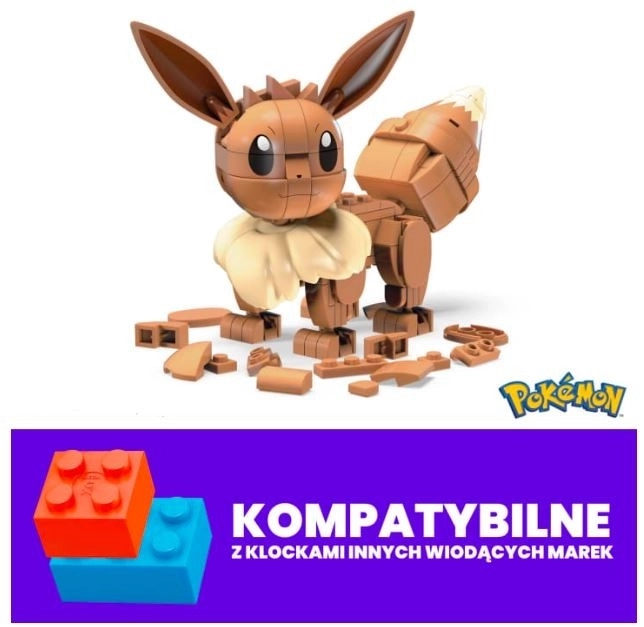 Mega Construx Pokémon Postav Si Sám – Eevee