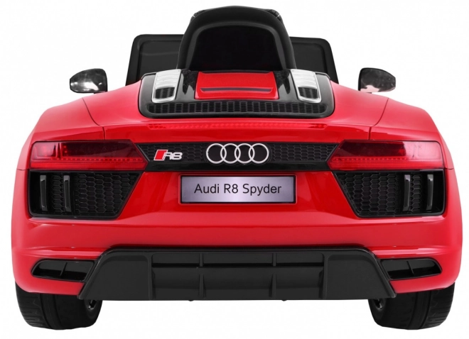 Audi R8 Spyder na akumulátor - Červený