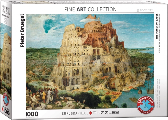 Puzzle Babylonská veža 1000 dielikov EUROGRAPHICS