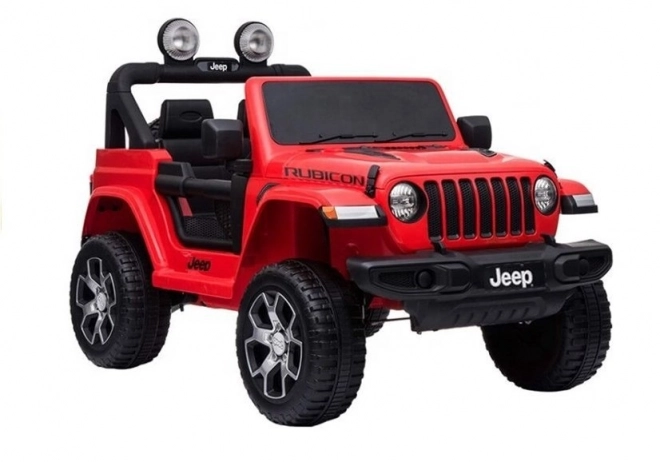 Auto na batérie Jeep Wrangler Rubicon červené