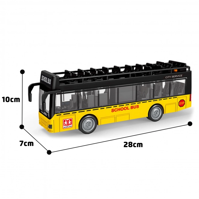 Autobus WOOPIE so svetlami a otváracími dverami
