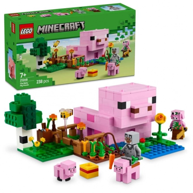 LEGO Minecraft Dom prasiatka