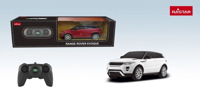 Značkový RC model Range Rover Evoque biely