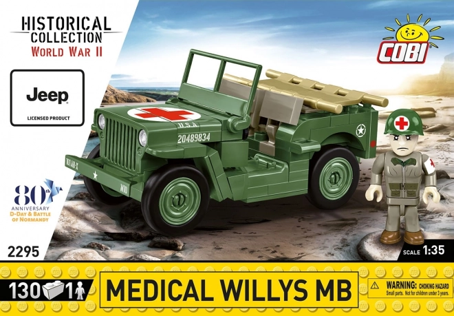 Sanitka Willys MB D-Day