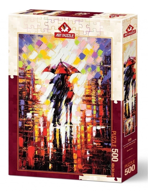 Puzzle Láska pod dáždnikom 500 dielikov