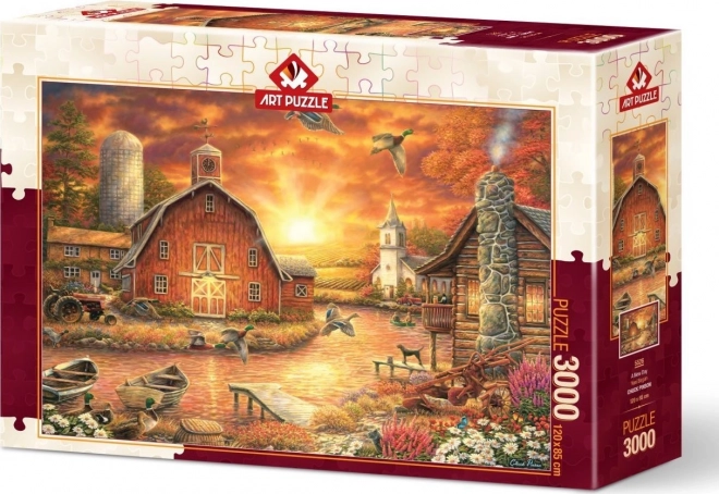 Puzzle Nový deň 3000 dielikov