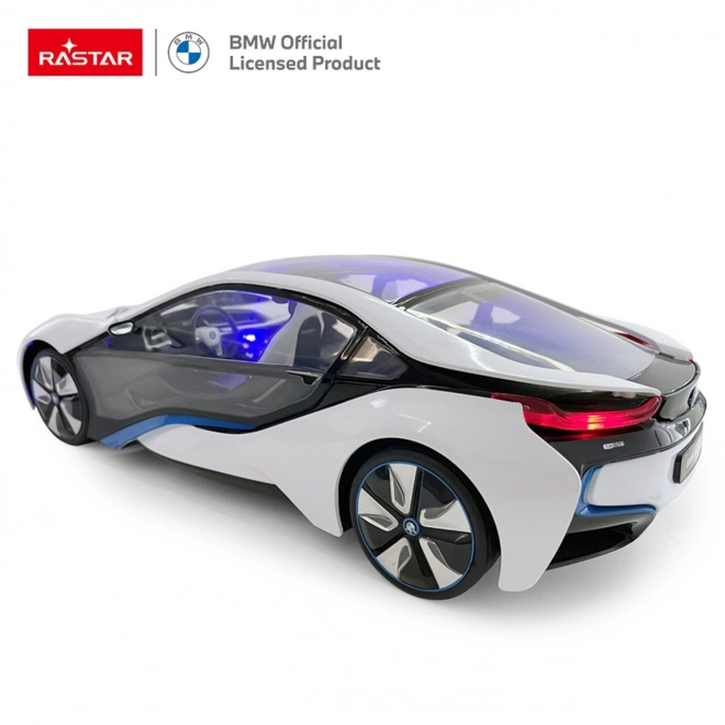 Záhradné auto BMW I8 RASTAR na diaľkové ovládanie 1:14