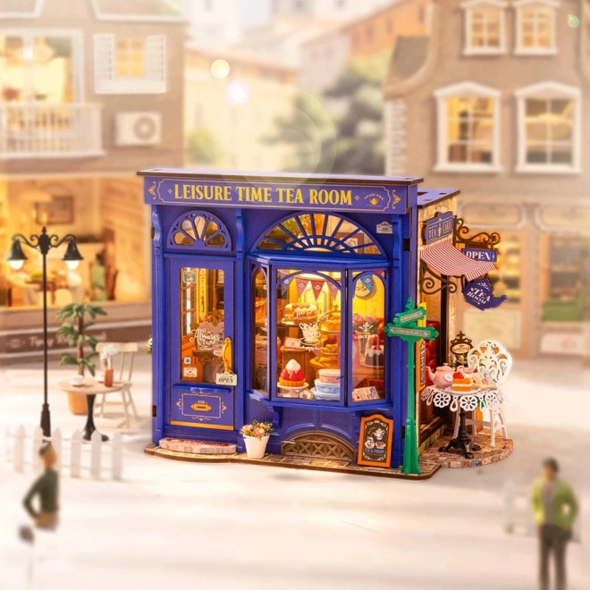 Miniatúrny domček Čajovňa pre chvíle pohody