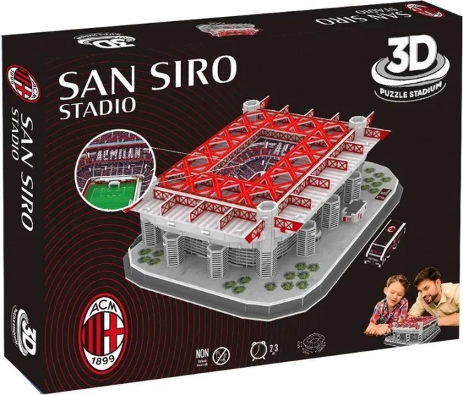 3D puzzle štadión San Siro FC AC Miláno